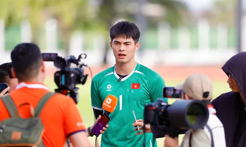 Thủ môn Trần Trung Kiên: “Mục tiêu của tôi là cố gắng không để lọt lưới bàn nào”