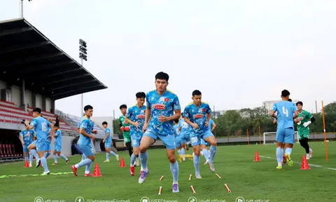 U23 Việt Nam tiếp tục rèn dứt điểm và phòng ngự bóng bổng hướng tới Vòng chung kết châu Á 2026