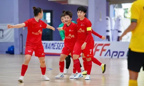 Tuyết Dung ghi bàn đầu tiên giúp Phong Phú Hà Nam cầm hòa Hà Nội