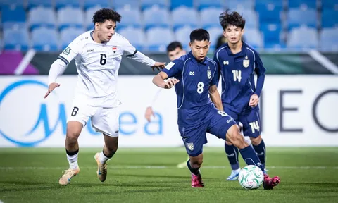 Vòng chung kết Giải vô địch U23 châu Á 2026: U23 Thái Lan thoát thua trong gang tấc, níu giữ hy vọng đi tiếp