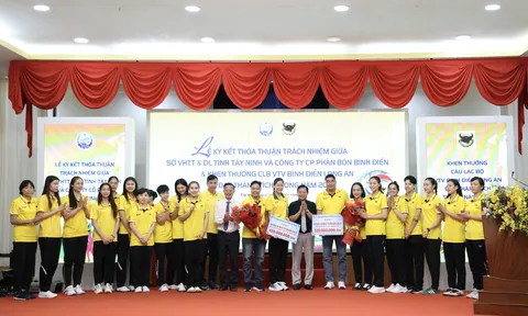 VTV Bình Điền Long An nhận thưởng tiền tỷ vì thành tích xuất sắc năm 2025