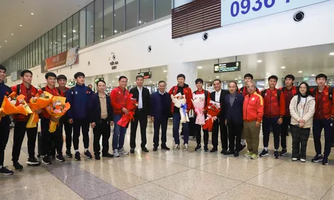 U23 Việt Nam trở về trong vòng tay người hâm mộ sau hành trình lịch sử tại Giải vô địch châu Á 2026