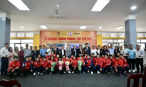 Khánh thành phòng tập Thể lực hiện đại tại Trung tâm Huấn luyện Thể thao Quốc gia