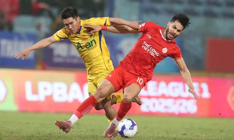 Vòng 13 LPBank V.League 2025-2026: Cuộc cách mạng sân khách