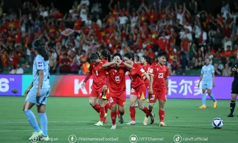 Vòng chung kết Giải Bóng đá nữ vô địch châu Á 2026: Ngân Thị Vạn Sự bùng nổ, tuyển Việt Nam thắng Ấn Độ