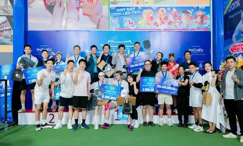 Giải Pickleball “Phố Hiến Tournament Bắc Nam khai Xuân” 2026 khép lại đầy ấn tượng với giải thưởng hơn 3 tỷ đồng