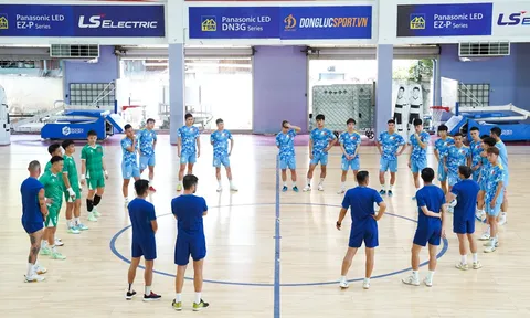 Đội tuyển futsal Việt Nam khởi động cho giải Đông Nam Á 2026