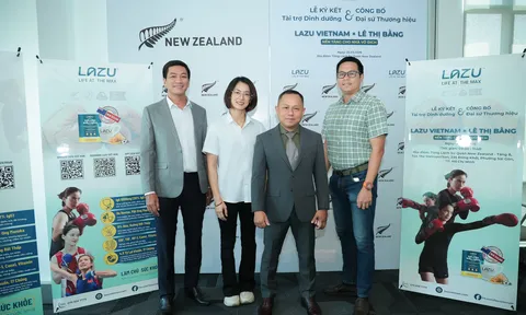LAZU Vietnam ký tài trợ dinh dưỡng, bổ nhiệm Lê Thị Bằng làm Đại sứ Thương hiệu