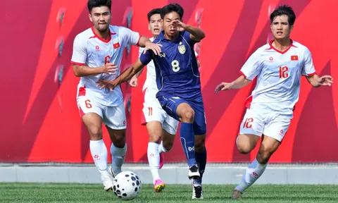U23 Việt Nam thua sát nút U23 Thái Lan tại CFA Team China 2026