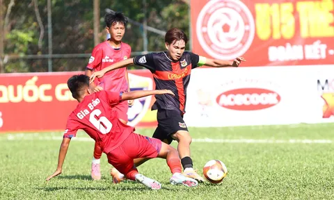 Vòng chung kết Giải Bóng đá vô địch U15 quốc gia 2026: Tây Ninh lội ngược dòng kịch tính