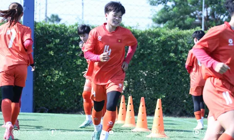 U20 nữ Việt Nam tích cực tập luyện, hướng tới đại chiến với Nhật Bản ở tứ kết