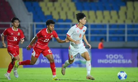 Hòa Indonesia, U17 Việt Nam đứng đầu bảng A gặp Australia ở bán kết