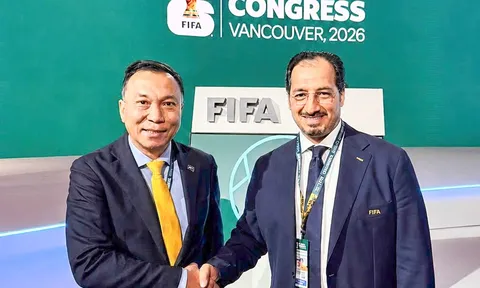 Chủ tịch Liên đoàn Bóng đá Saudi Arabia chúc U17 Việt Nam thi đấu thành công tại Vòng chung kết Giải vô địch U17 châu Á 2026