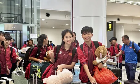 U17 nữ Việt Nam về nước, khép lại hành trình ấn tượng tại Vòng chung kết châu Á 2026