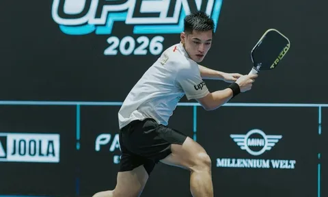Trương Vinh Hiển "đè bẹp" sao Nhật Bản, đăng quang ngôi vương Pickleball châu Á