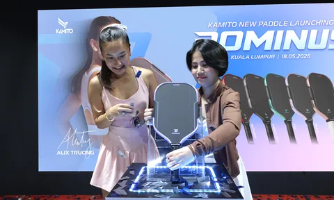 Kamito tổ chức sự kiện quốc tế tại Malaysia, chính thức ra mắt dòng vợt pickleball Dominus cùng đại sứ Alix Trương