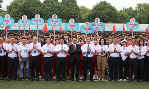 Trường Đại học Thể dục thể thao TP.HCM rộn ràng ngày hội tuyển sinh năm 2026