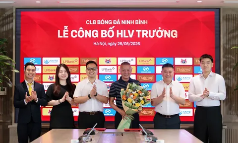 Câu lạc bộ Ninh Bình đón huấn luyện viên trưởng thứ tư ở mùa bóng 2025-2026
