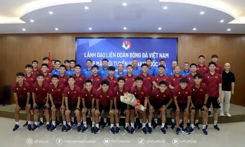U19 Việt Nam nhận nhiệm vụ trước ngày lên đường dự giải Đông Nam Á: Biến áp lực thành động lực