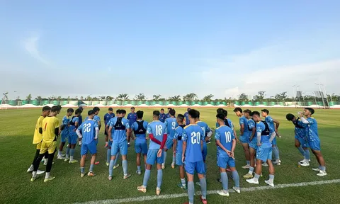 U19 Việt Nam tập buổi đầu tiên tại Medan, tích cực chuẩn bị cho trận ra quân