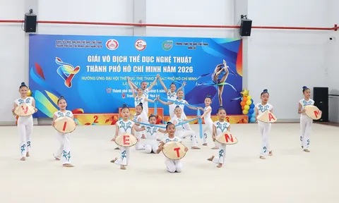 Sức hút từ nội dung mới Gymdance tại Giải Thể dục nghệ thuật TP.HCM 2026