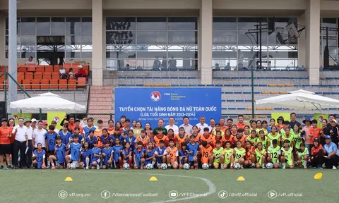 Khai mạc vòng 2 chương trình tuyển sinh tài năng bóng đá nữ trẻ FIFA TDS