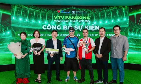 Lần đầu tiên xuất hiện mô hình “Live Concert lúc nửa đêm” tại VTV Fanzone World Cup 2026
