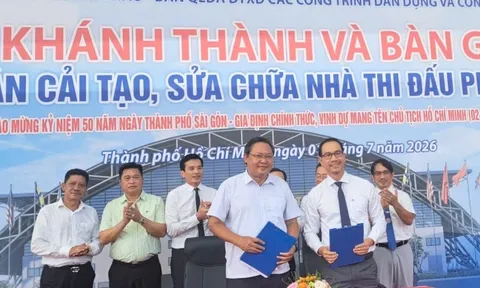 Nhà thi đấu Thể dục thể thao Phú Thọ khoác áo mới: Sẵn sàng làm tâm điểm của Đại hội Thể thao toàn quốc lần thứ X