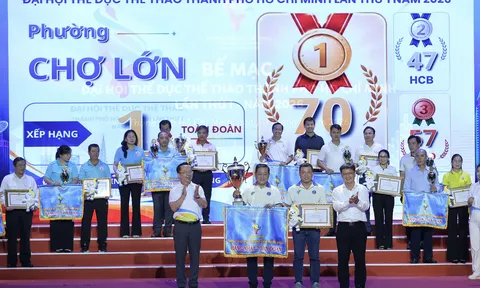 Bế mạc Đại hội Thể dục thể thao TP.HCM lần thứ I: Dấu ấn chuyển đổi số và bệ phóng hướng tới ngày hội lớn toàn quốc