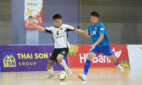 Giải Futsal vô địch quốc gia 2026: Đè bẹp Sài Gòn Titans, Thái Sơn Bắc chạm một tay vào cúp vô địch