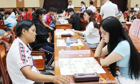 Khai mạc thi đấu môn cờ Vua, cờ Tướng tại Đại hội Thể dục thể thao tỉnh Đồng Tháp năm 2026
