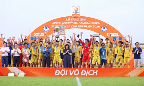 Sông Lam Nghệ An đăng quang Giải Bóng đá vô địch U21 quốc gia 2026