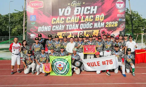 Câu lạc bộ Công an nhân dân giành ngôi á quân Giải vô địch các Câu lạc bộ Bóng chày toàn quốc năm 2026
