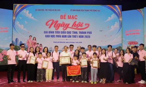 Đồng Tháp giành giải Nhất toàn đoàn tại Ngày hội Gia đình tiêu biểu khu vực phía Nam