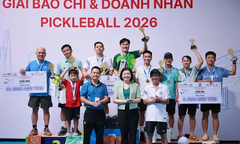 Giải Pickleball Báo chí và Doanh nghiệp TP.HCM 2026: Kết nối đam mê, lan tỏa tinh thần thể thao