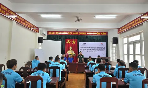 Khai mạc khóa học Huấn luyện viên thể lực AFC Cấp 1B tại Đà Nẵng
