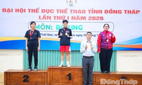 Đại hội Thể dục thể thao tỉnh Đồng Tháp lần thứ I năm 2026: Cụm 3 khẳng định vị thế sau Giai đoạn 1