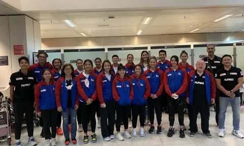 Bóng chuyền nữ Philippines tập huấn tại Brazil chuẩn bị cho SEA Games 31
