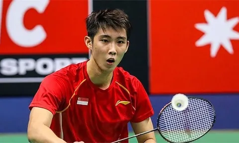 Loh Kean Yew muốn đổi màu huy chương cho Cầu lông Singapore
