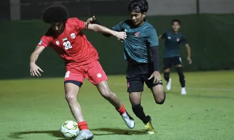 Đội tuyển bóng đá U22 Myanmar giao hữu tại UAE
