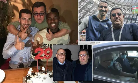 Chuyên gia môi giới Mino Raiola “bị giết” bằng tin đồn lần thứ 2 trong 4 tháng