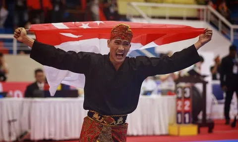 Huy chương vàng đầu tiên của Singapore tới từ môn Pencak Silat