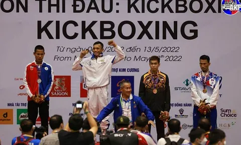 Campuchia giành huy chương vàng đầu tiên với môn kickboxing