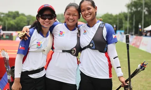 Giành huy chương vàng, bắn cung Philippines thắp sáng giấc mơ Paris 2024