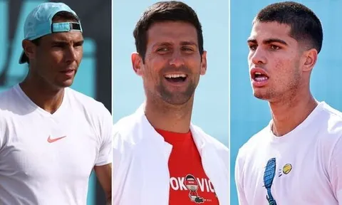 Bốc thăm giải Quần vợt Roland Garros: Djokovic, Nadal và Alcaraz phải loại nhau sớm