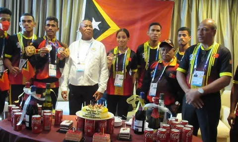 Ủy ban Olympic Timor Leste vinh danh các vận động viên giành thành tích tại SEA Games 31