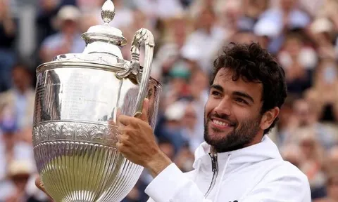 Berrettini giành cúp Nữ hoàng năm thứ hai liên tiếp