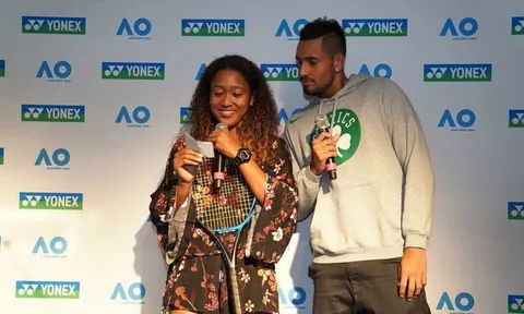 Nick Kyrgios đã "thuộc về" Naomi Osaka