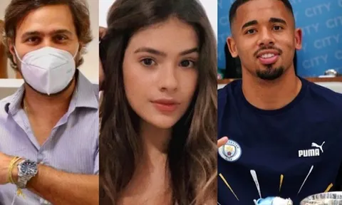 Bạn gái Gabriel Jesus: Chuyện tình với ngài Bộ trưởng Du lịch Brazil đã là quá khứ