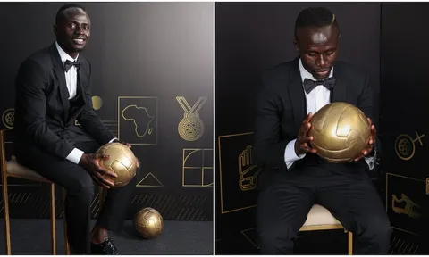 Sadio Mane giành giải "Cầu thủ xuất sắc nhất châu Phi" năm 2022